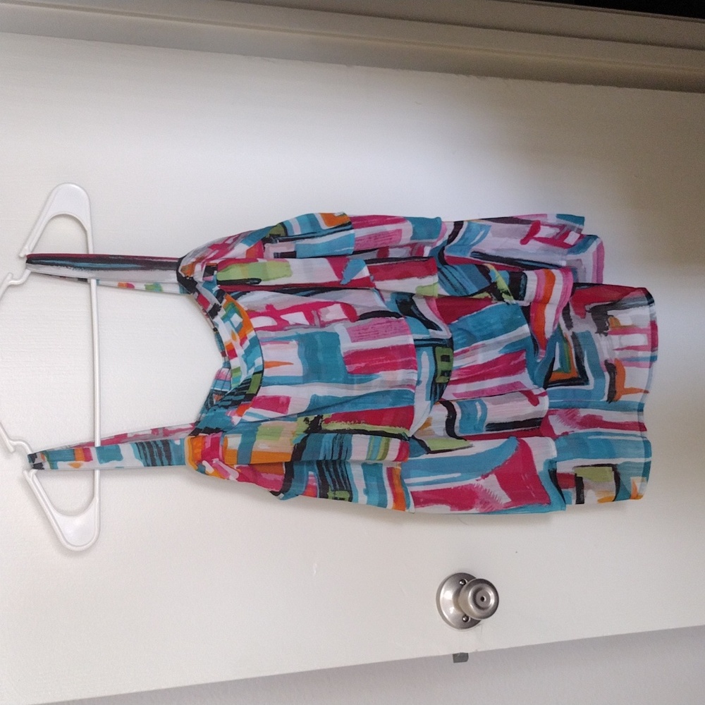 Lane Bryant tiered tank top